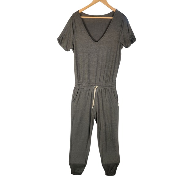 Vuori Pants - Vuori All Day Romper Women's Medium Charcoal Grey DreamKnit Jogger